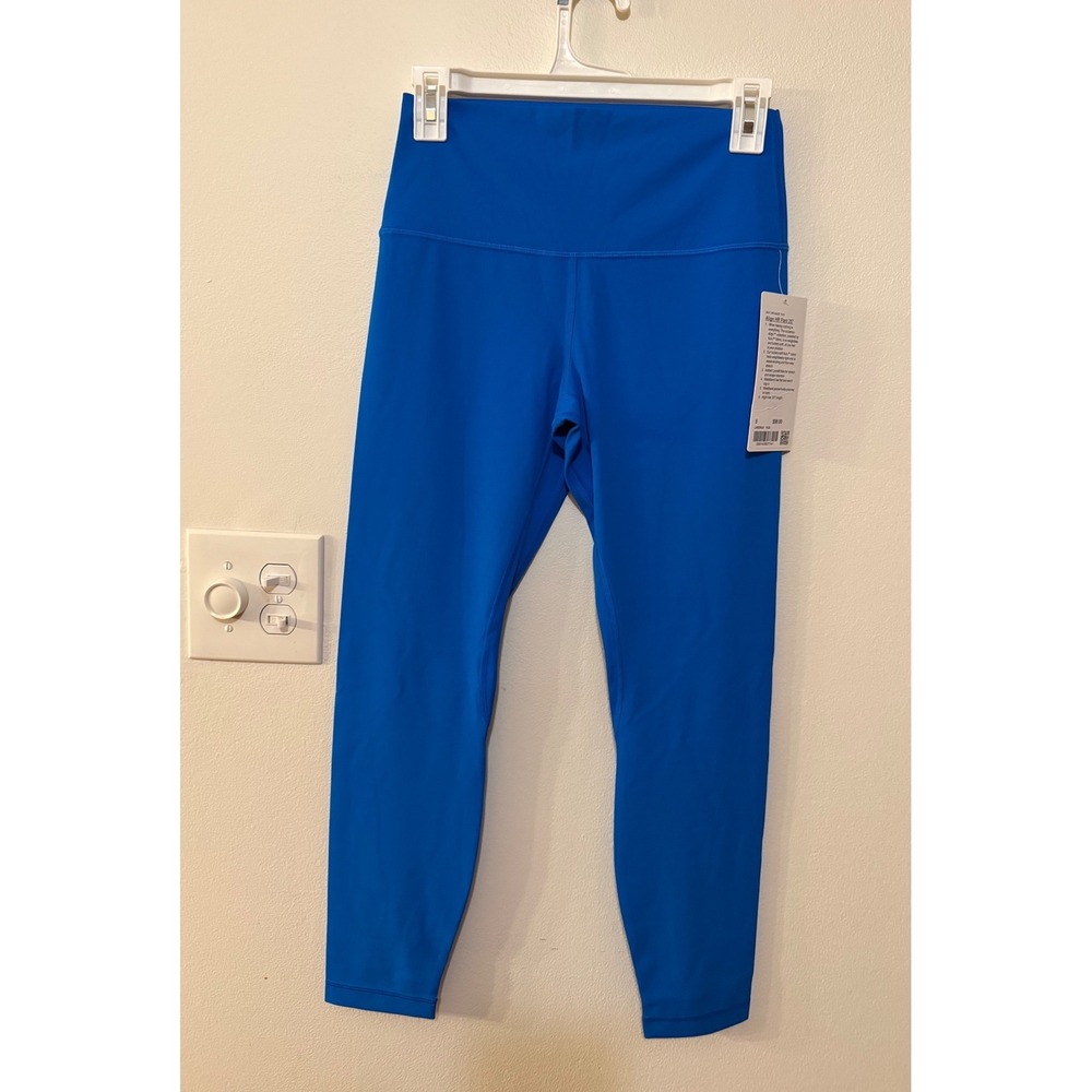 Lululemon Align HR Pant 25" Size 8 Poolside Blue NWT RARE